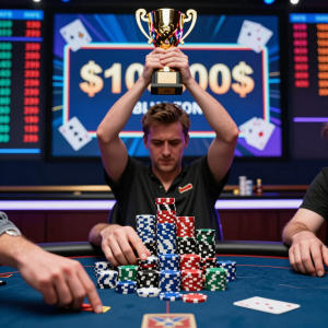 线上扑克平台的黄金时代：从$5000大奖到百万豪赌